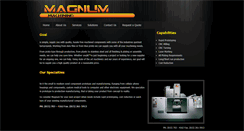 Desktop Screenshot of magnumcnc.com